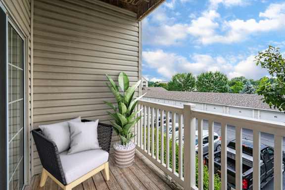 Balcony with Furniture