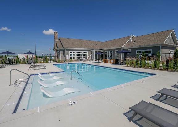 Outdoor Pool with Sundeck