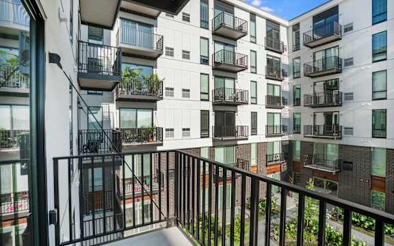 Spacious Apartment Balcony