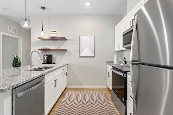 Kitchen With Stainless Steel Appliances