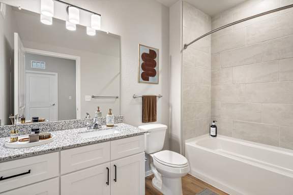 Bathroom with Modern Finishes