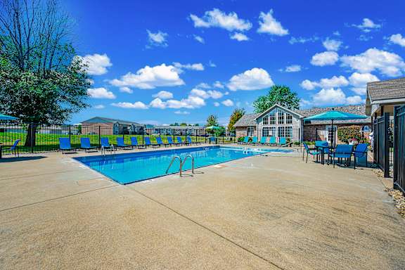 Outdoor Pool with Sundeck