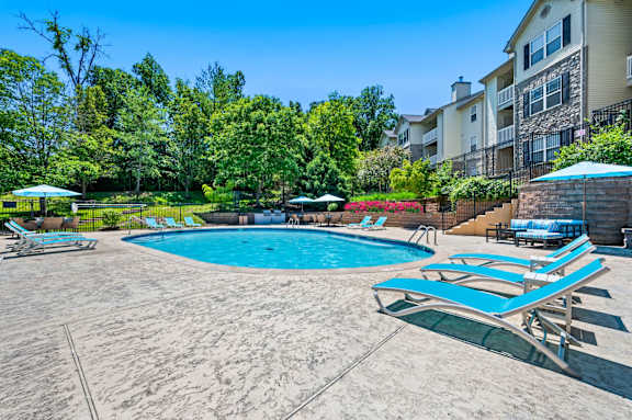 Outdoor Pool with Sundeck