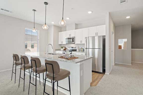 Kitchen With Stainless Steel Appliances