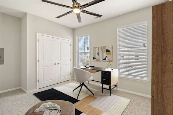 Office Space with Carpet