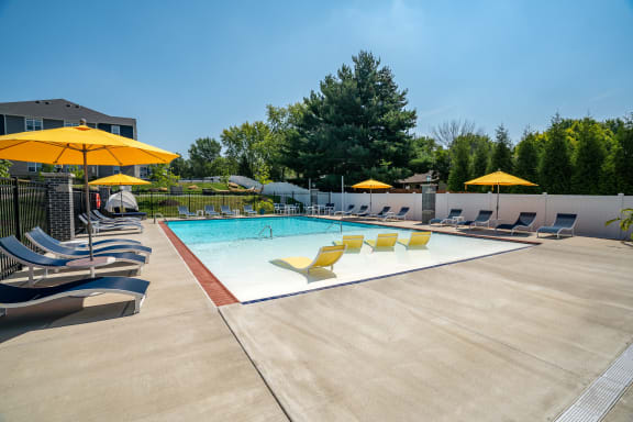 Large Fenced-In Pool Sundeck