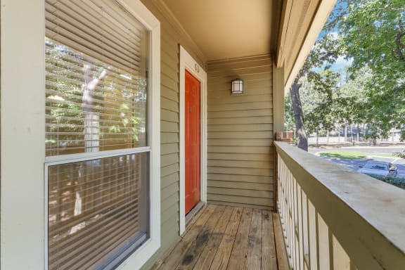 Balcony with Wooded Views
