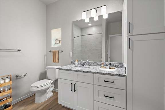 Bathroom with Modern Finishes