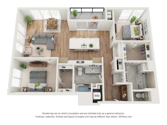 Everett Floor Plan
