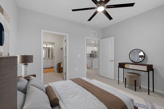 Bedroom with Large Closet