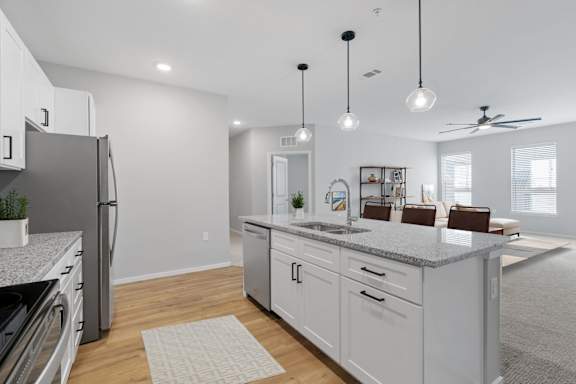 Kitchen with Large Island