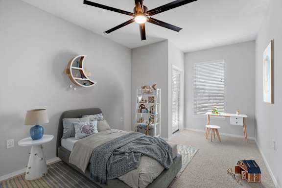 Bedroom with Patio Walkout