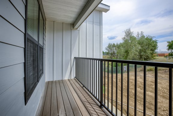 Balcony with Wooded Views