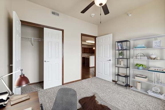 Office Space with Carpet