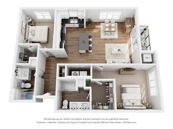 Tencel Floor Plan
