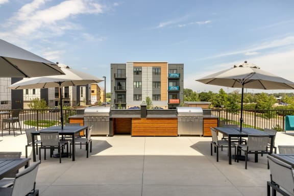 Patio with Outdoor Kitchen