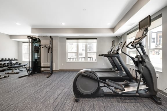 Fitness Center With Cardio Equipment