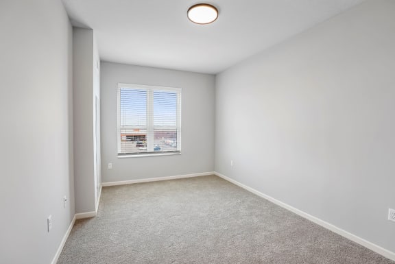 Bedroom with Plush Carpeting