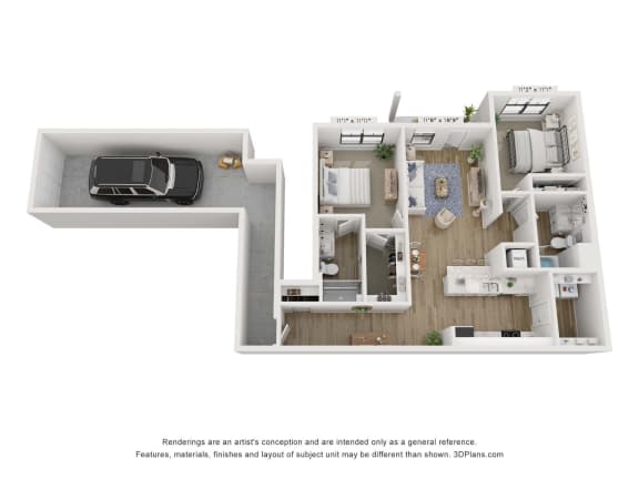 Wagner Floor Plan with Dimensions