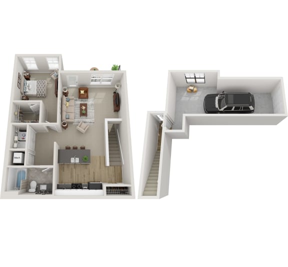 Pearson Floor Plan With Attached Garage