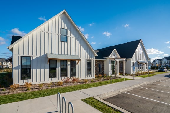 Exterior Of The Sundance Woodbury Clubhouse