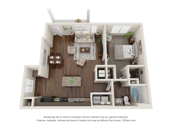 The Bensen Floor Plan