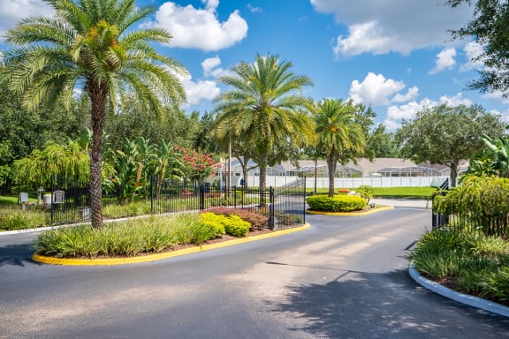 Gated Entrance at The Carrington at Four Corners