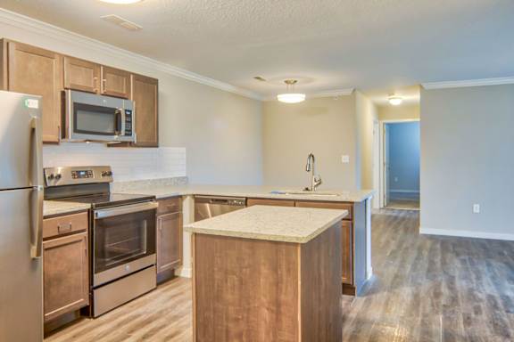 Fully-Equipped Kitchen with Stainless Steel Appliances