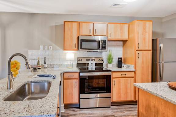 Kitchen with Premium Fixtures and Finishes