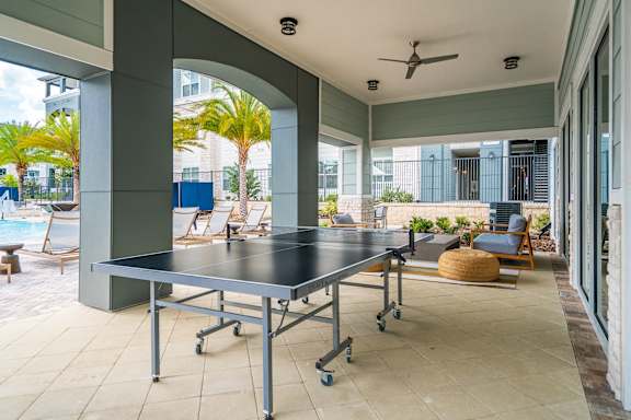 Outdoor Ping Pong Table