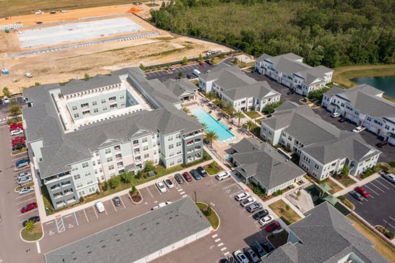 Aerial View Of Thrive Luxury Apartments