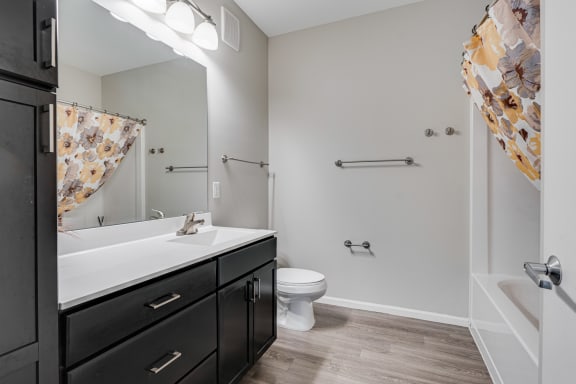 Spacious Bathroom Vanity With Storage