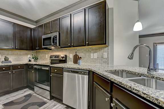 Kitchen With Stainless Steel Appliances