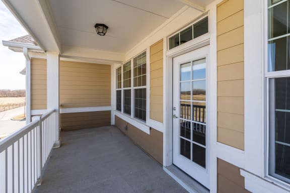 Spacious Outdoor Balcony