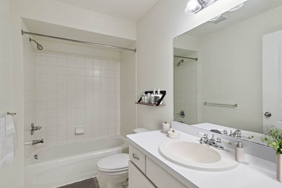 Bathroom with Modern Finishes