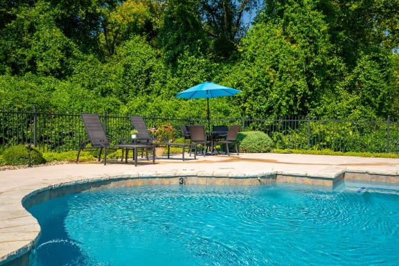 Lounge Furniture By The Pool