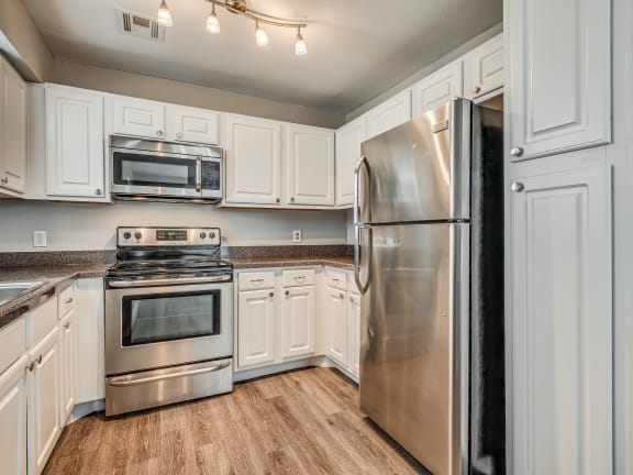 Kitchen With Stainless Steel Appliances