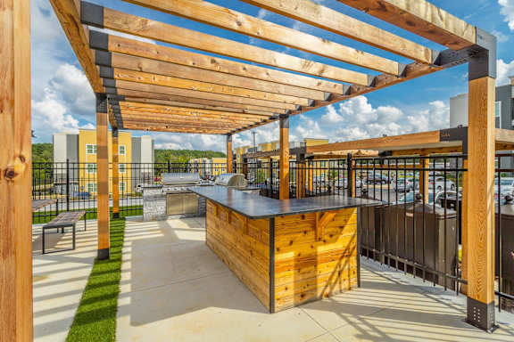 Outdoor Kitchen Area