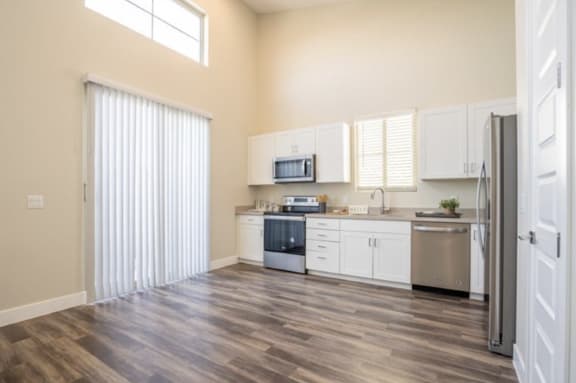 Wood floors at Village Greens of Queen Creek