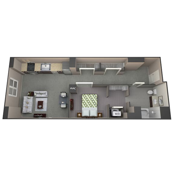 Floor Plan  Historic Apartment 325