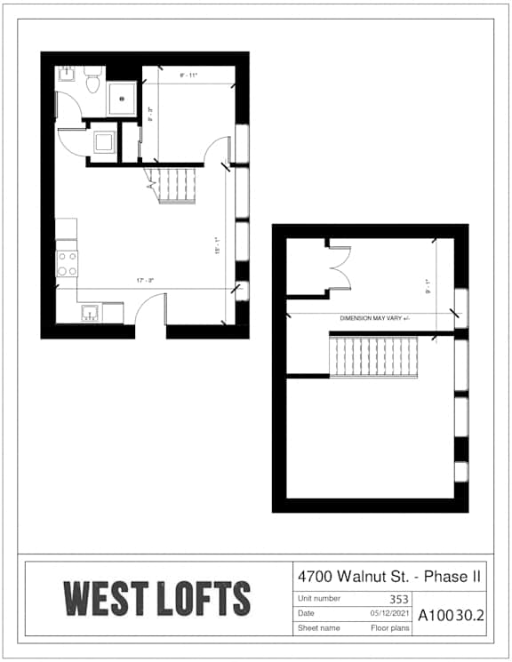 a floor plan of a house for west lots