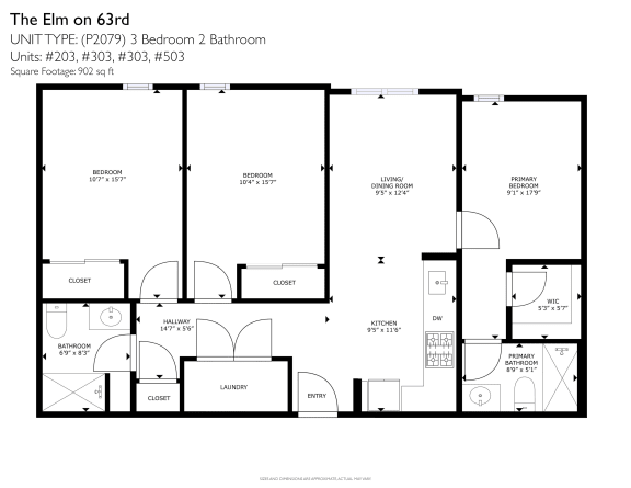 the plan of the suite
