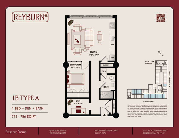 Floor Plan  the floor plan of the condo