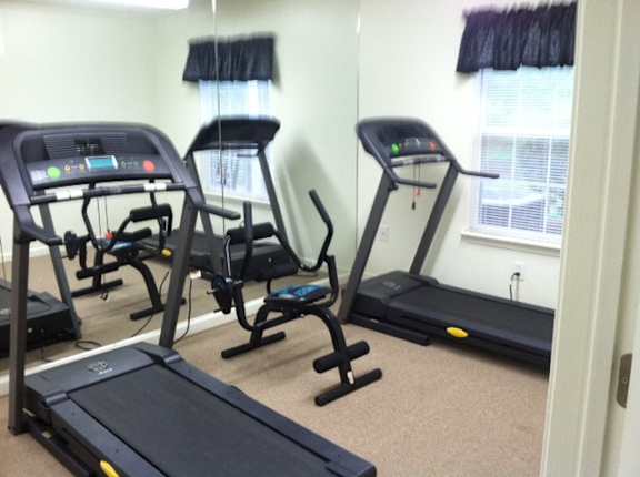 Gym with Treadmills at Willow Ridge Apartments, North Carolina, 28655