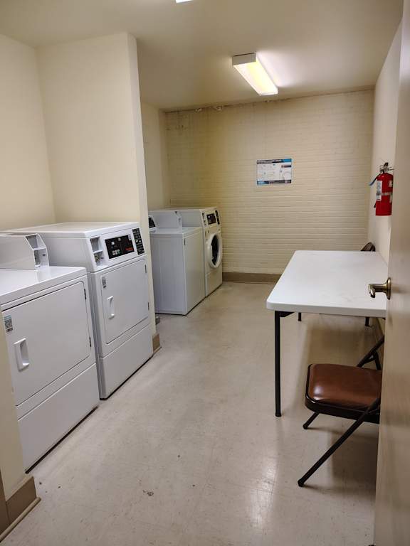 White Washing Machines at Vance Senior Housing Apartments, Henderson
