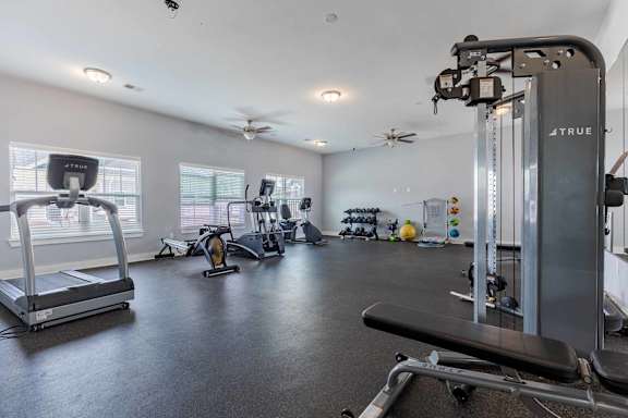 Modern Fitness Center at Killian Terrace Apartments, South Carolina