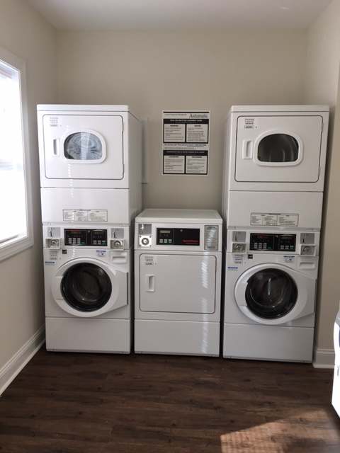 Laundry room with washer and dryer at Iron Bridge Rd Apts VA LLC, Chester, VA