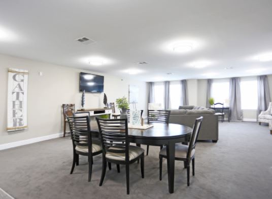 Dining Room at Bellamoor at the Park, LLC, Huntersville, NC