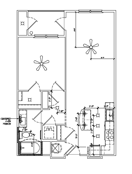 One Bedroom Floor plan at Poland Hill Senior Apartments, Chantilly, VA, Virginia