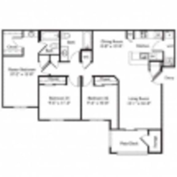 an image of a floor plan of a house